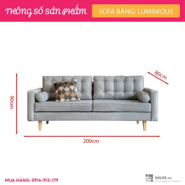 Sofa băng Luminious – Huatulco