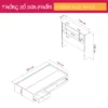 Shiva TS Giường gỗ cho bé 1m2 kết hợp giá sách hiện đại Shiva - Ảnh 2