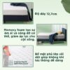 Nệm Memory Foam Bảo vệ cột sống 12.7cm (5)