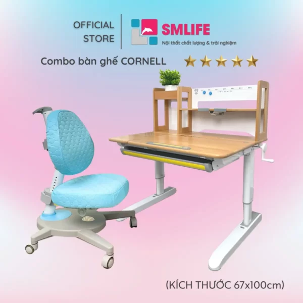 Combo ban ghe thong minh Cornell 1 | SMLIFE
