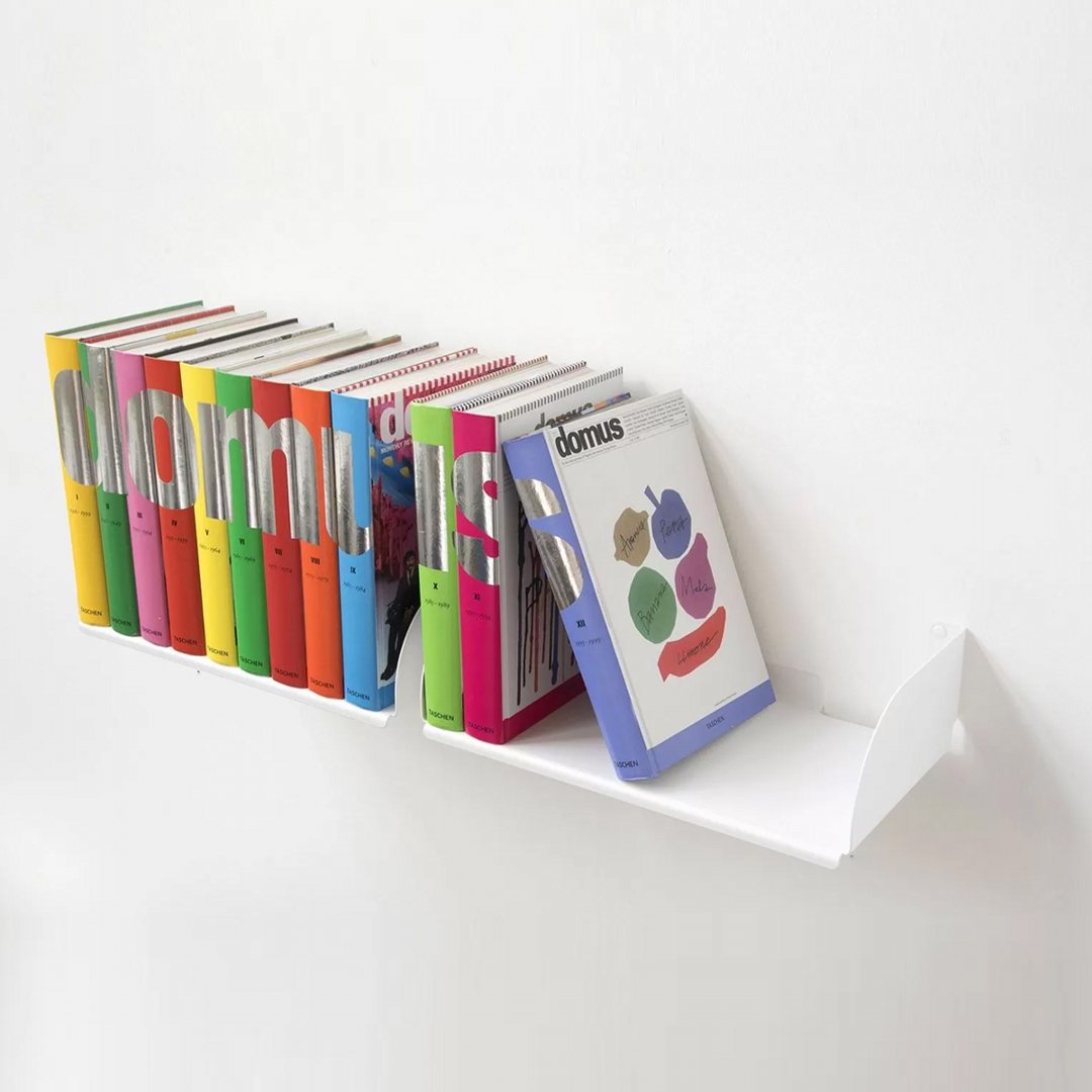 Kệ sách gắn tường thép chữ D45 đơn giản SMLIFE (11)