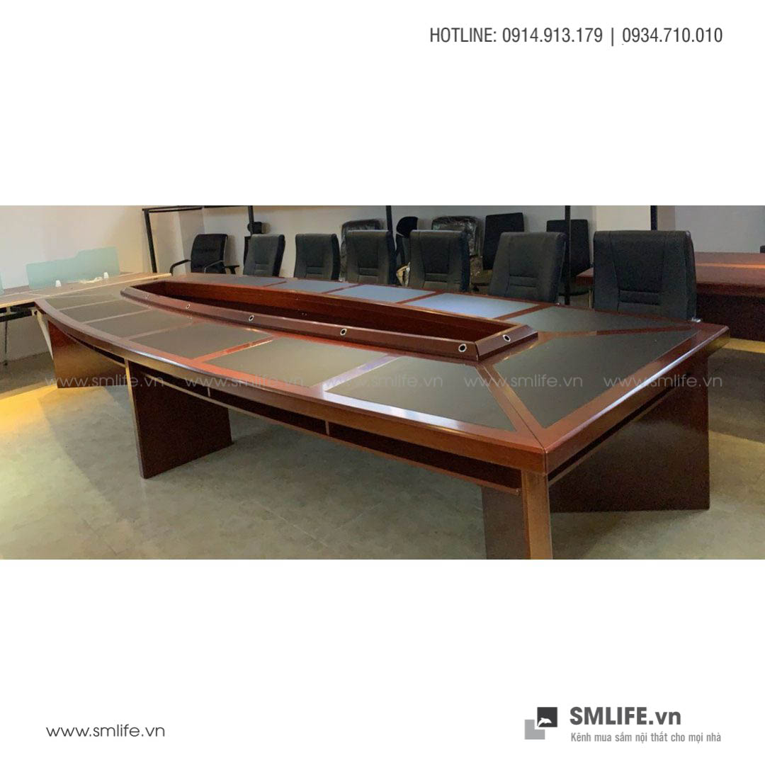 ban hop van phong cao cap 6m dagwood smlifevn 2 Bàn họp văn phòng cao cấp 6m Dagwood | SMLIFE.vn