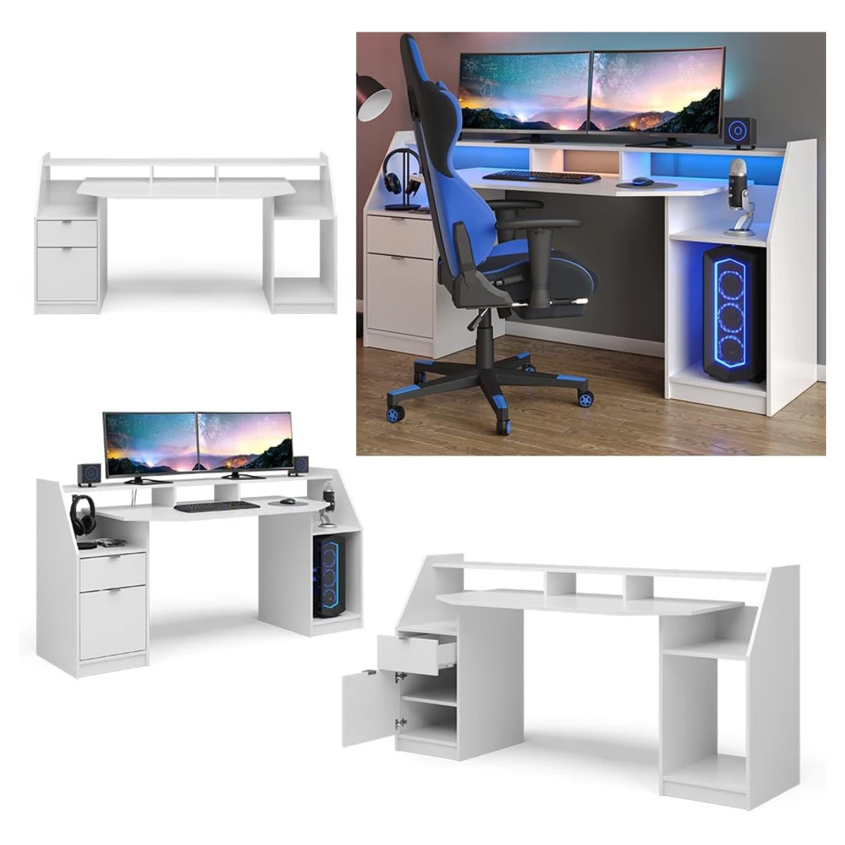 Ban choi game hien dai tien loi Demetria 11 Bàn chơi game hiện đại tiện lợi Demetria (11)