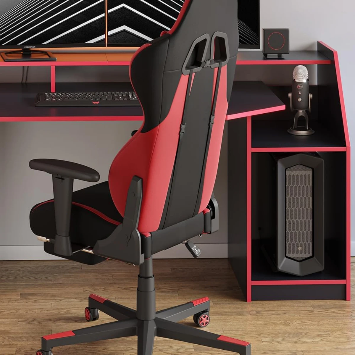 Ban choi game hien dai tien loi Demetria 5 Bàn chơi game hiện đại tiện lợi Demetria (5)