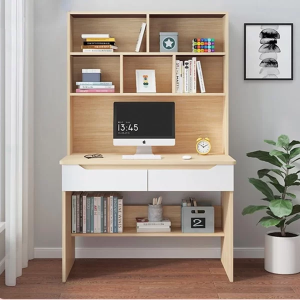 Bàn làm việc gỗ MDF kết hợp tủ Daruan