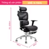 Ghế Công Thái Học Ergonomic B-726AL (có để chân) (3)