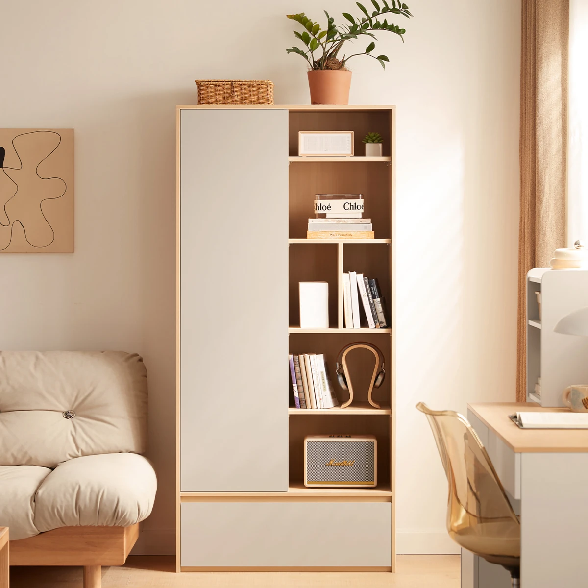 Tủ trưng bày văn phòng tiện nghi, sang trọng Gideon (5)