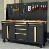 Ban nguoi co khi CSPS 183cm 3 tu 6 hoc keo 3 1 Bàn nguội cơ khí CSPS 183cm, 3 tủ 6 hộc kéo kèm vách Pegboard - Ảnh 51