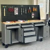 Ban nguoi co khi CSPS 183cm 3 tu 6 hoc keo 6 Bàn nguội cơ khí CSPS 183cm, 3 tủ 6 hộc kéo kèm vách Pegboard - Ảnh 40