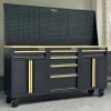 Ban nguoi co khi CSPS 183cm 3 tu 6 hoc keo 7 1 Bàn nguội cơ khí CSPS 183cm, 3 tủ 6 hộc kéo kèm vách Pegboard - Ảnh 47