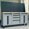 Ban nguoi co khi CSPS 183cm 3 tu 6 hoc keo 9 Bàn nguội cơ khí CSPS 183cm, 3 tủ 6 hộc kéo kèm vách Pegboard - Ảnh 38