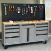 Ban nguoi co khi CSPS 183cm 3 tu 9 hoc keo kem vach pegboard 6 Bàn nguội cơ khí CSPS 183cm, 3 tủ 9 hộc kéo kèm vách Pegboard - Ảnh 34