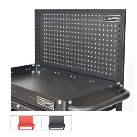 Vách lưới pegboard cho xe đẩy CSPS 3 ngăn - 71cm