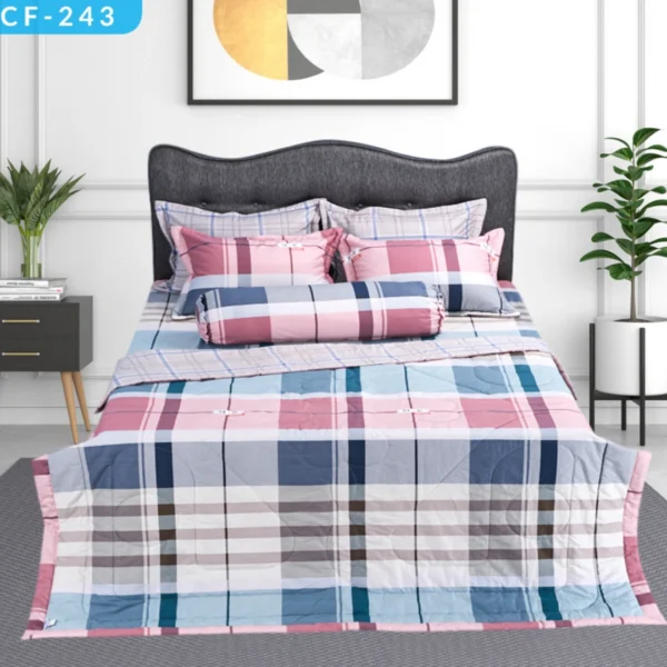 Bo Drap ga trai giuong hien dai Comfort nhieu size CF243 2
