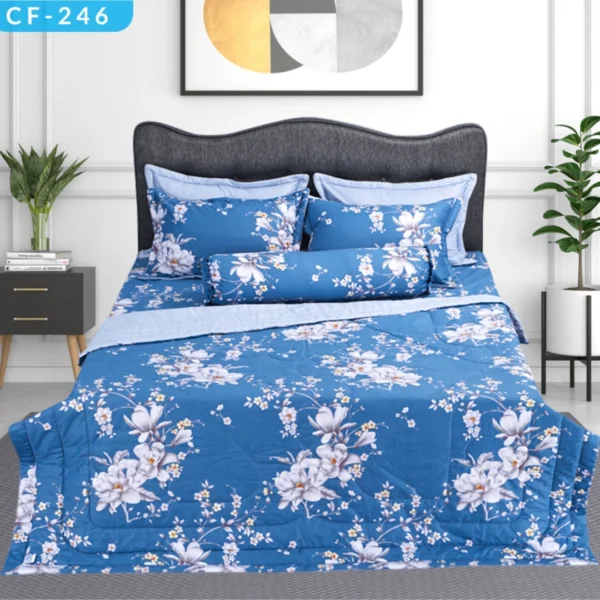 Bo Drap ga trai giuong hien dai Comfort nhieu size CF246 2