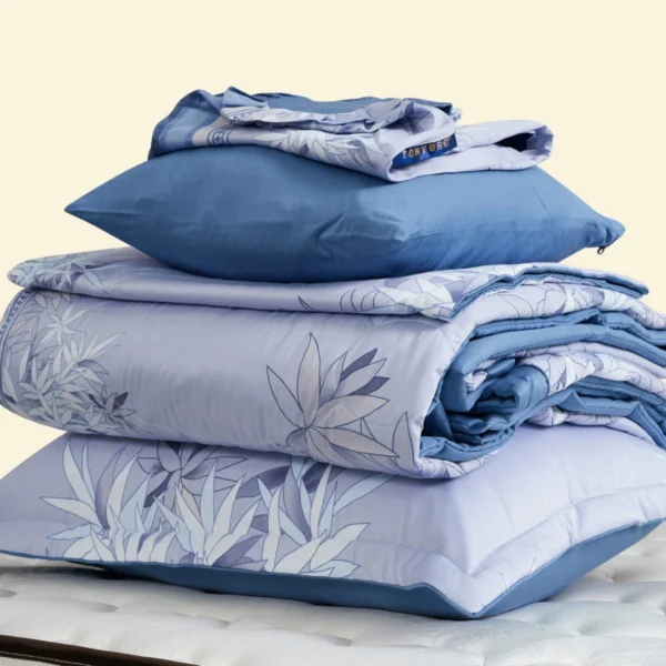 Bo Drap ga trai giuong hien dai Tencel Bong nhieu size DTB20z 2