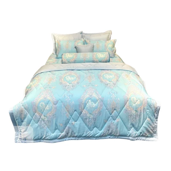 Bo Drap ga trai giuong hien dai Tencel Bong nhieu size DTB26 1