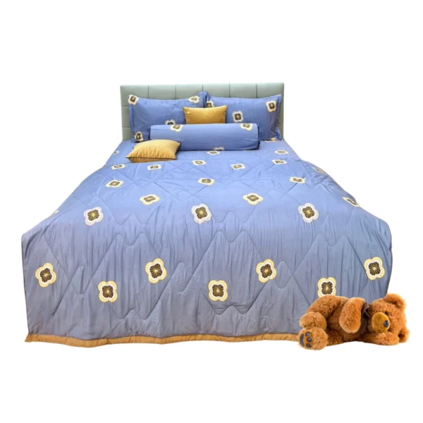 Bo Drap ga trai giuong hien dai Tencel Bong nhieu size DTB33 1