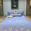 Bo Drap ga trai giuong hien dai Tencel Bong nhieu size DTB33