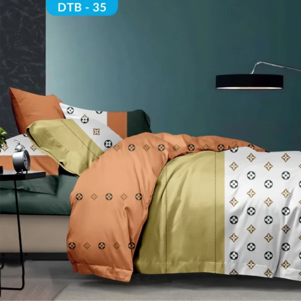 Bo Drap ga trai giuong hien dai Tencel Bong nhieu size DTB35