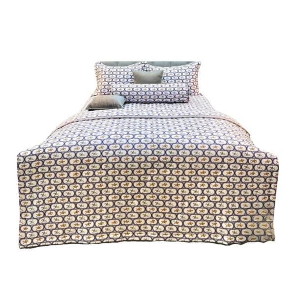 Bo Drap ga trai giuong hien dai Tencel Bong nhieu size DTB42 1