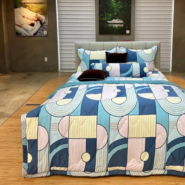 Bo Drap ga trai giuong hien dai Tencel Bong nhieu size DTB48