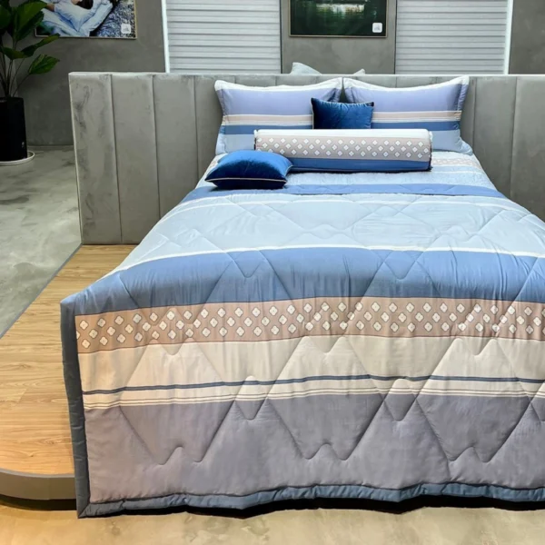 Bo Drap ga trai giuong hien dai Tencel Bong nhieu size DTB57