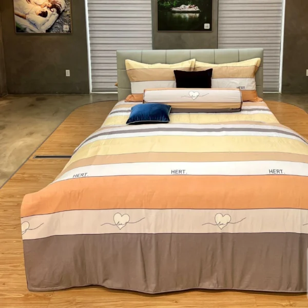 Bo Drap ga trai giuong hien dai Tencel Bong nhieu size DTB59