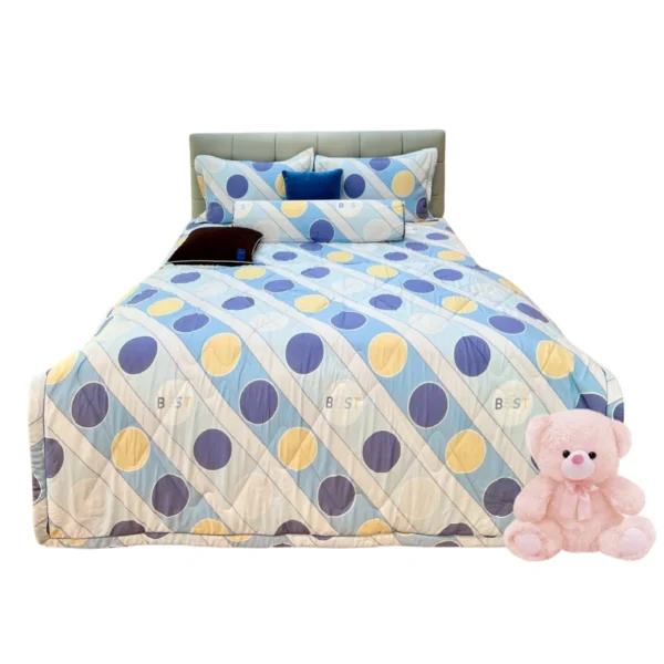 Bo Drap ga trai giuong hien dai Tencel Bong nhieu size DTB62 1