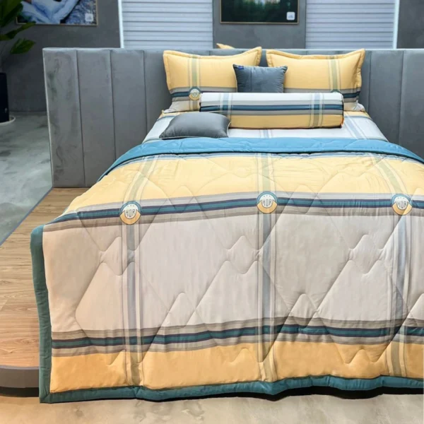 Bo Drap ga trai giuong hien dai Tencel Bong nhieu size DTB63 2
