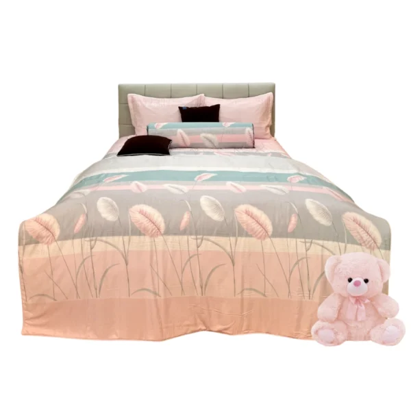 Bo Drap ga trai giuong hien dai Tencel Bong nhieu size DTB66 1