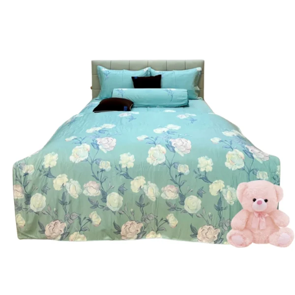Bo Drap ga trai giuong hien dai Tencel Bong nhieu size DTB67 1
