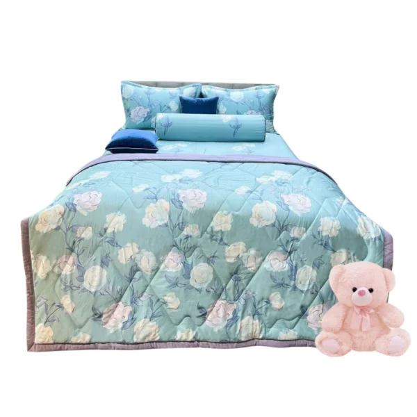 Bo Drap ga trai giuong hien dai Tencel Bong nhieu size DTB67 2 1