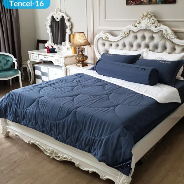 Bo Drap ga trai giuong hien dai Tencel Mau nhieu size TCM16 2