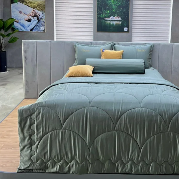 Bo Drap ga trai giuong hien dai Tencel Mau nhieu size TCM37