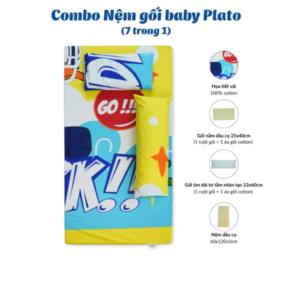 Combo nem goi tre em 7 trong 1 Baby Plato 12 1