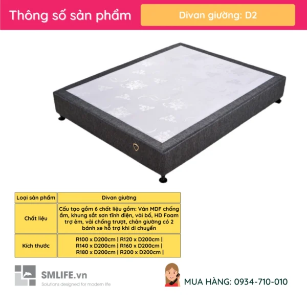 Divan giuong khach san boc vai hien dai nhieu size D2 2