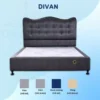 Giuong khach san boc vai hien dai nhieu size Divan S