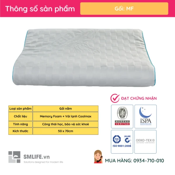 Goi nam Memory Foam MF 2 1