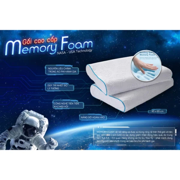 Goi nam Memory Foam MF 7 1