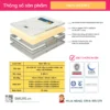 Nem dau co thien nhien Five Star nhieu size DCTNFS 2 1