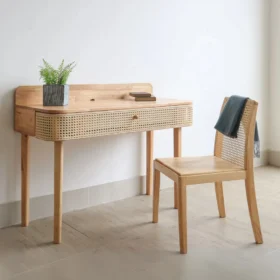 Bàn học gỗ tự nhiên Annas (6)