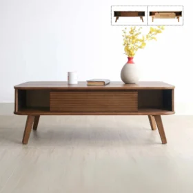 Bàn sofa gỗ tự nhiên Leon