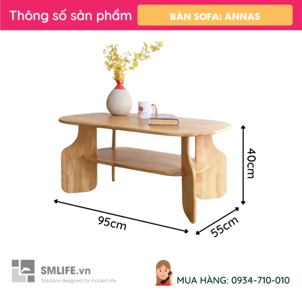 Bàn sofa gỗ tự nhiên hiện đại Annas (7)