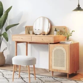Bàn trang điểm gỗ tự nhiên Annas