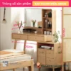 Bàn trang điểm gỗ tự nhiên Minae (2)