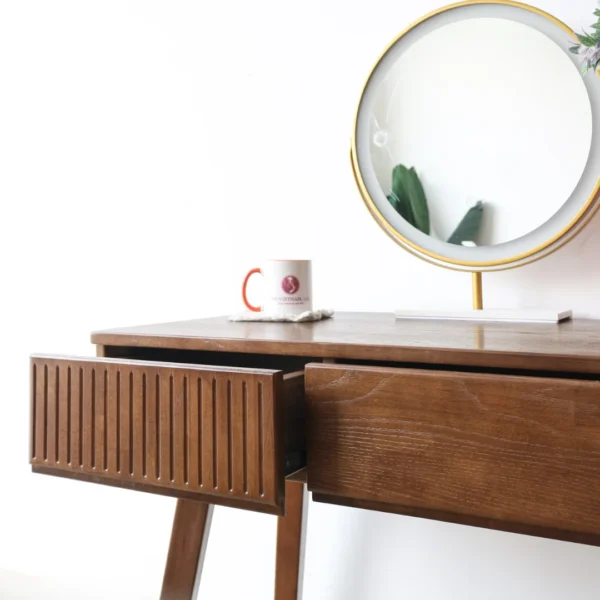 Bàn trang điểm gỗ tự nhiên Noras (3)