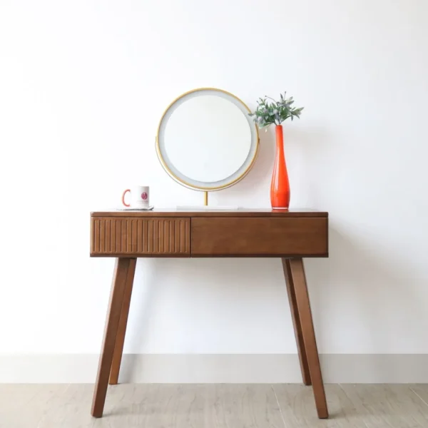 Bàn trang điểm gỗ tự nhiên Noras