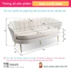 Bộ ghế sofa phòng khách vải ARIEL (2)