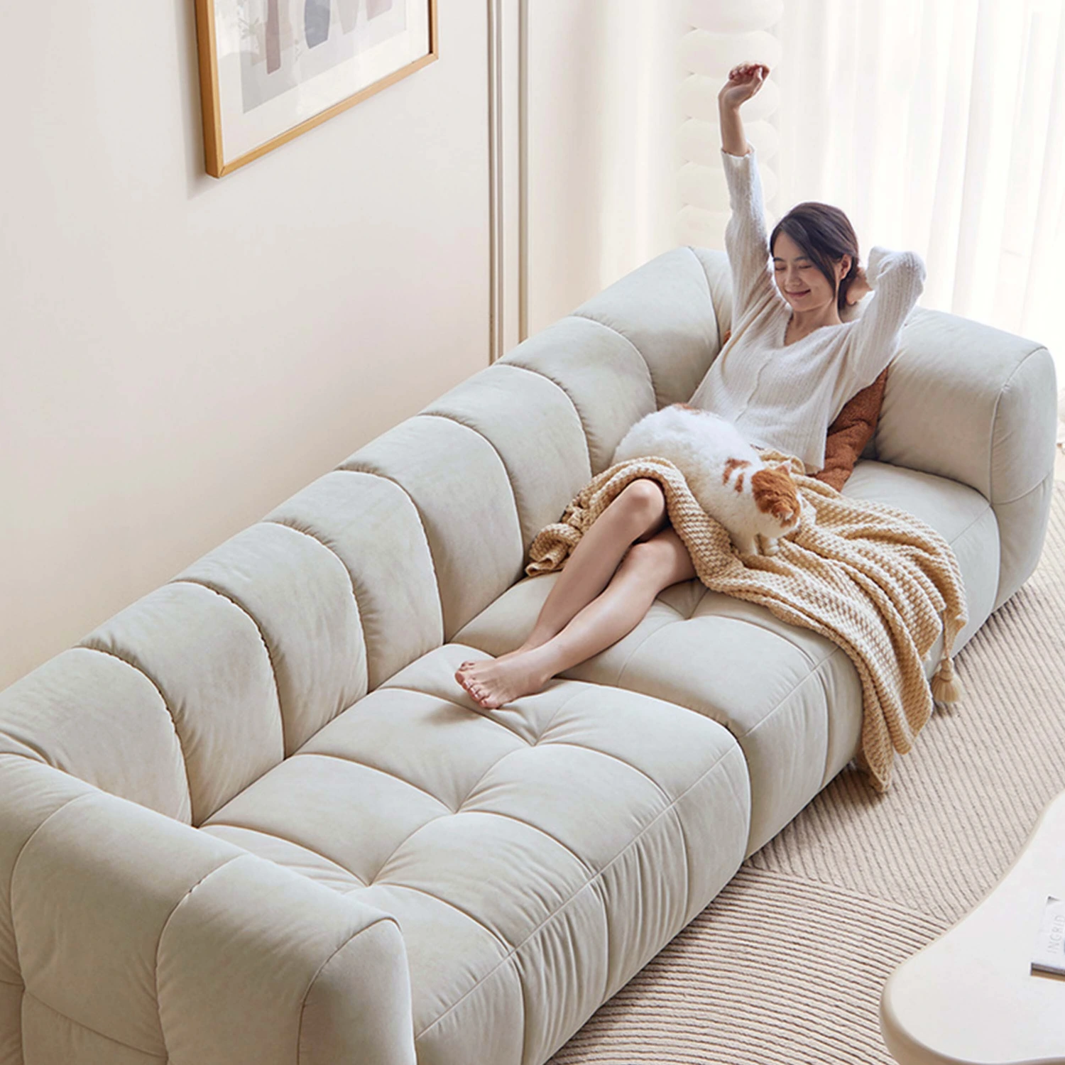 Bo ghe sofa phong khach vai KELEOS 9